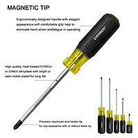 Magnetic Tips Cross Slotted Screwdrivers
Screw Driver
Magnetic Tip Screwdriver Flat Torx Hex Household Soft PVC add TPE handle torque stubby Custom logo screw driver Repair Tool Kit