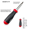 6-in-1 screwdriver set
Multi-function screw driver
Factory Multi Purpose 6 In 1 Screwdriver Set Great Quality 6-in-1 Multi-function Two-way bits Screw driver Magnetic Hand tools