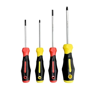 big torque S2 screwdriver set tools
double color soft Handle magnetic Slotted Phillips big torque S2 screwdriver set tools
#0113-7 Professional screwdriver set double color soft Handle magnetic Slotted Phillips big torque S2 screwdriver set tools