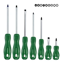 Magnetic Square Screwdriver
PP handle  Magnetic Square Screwdriver
Factory quality power screw PH HEX TORX drivers repair tool Screw driver PP handle torque Magnetic screwdriver tool set