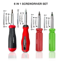Multi Purpose screwdriver set
2in1 6in1 9in1 screwdriver set  
Multi-function Two-way Screwdriver Set Great Quality Factory Multi Purpose bits Screw driver Magnetic Hand tools set