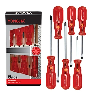 Plastic Crystal handle Grip Security Screwdriver 
Magnetic Tip torx phillips flat 6 Piece Screw Drivers
Magnetic Tip torx phillips flat 6 Piece Screw Drivers Tool Set Plastic Crystal handle Grip Security Screwdriver set
