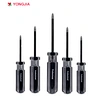 PH Dual color crystal Plastic handle screwdriver
Round blade Alloy steel PH Dual color crystal Plastic handle screwdriver
Cross Phillips Screw driver screwdriver set tools Round blade Alloy steel PH Dual color crystal Plastic handle screwdriver