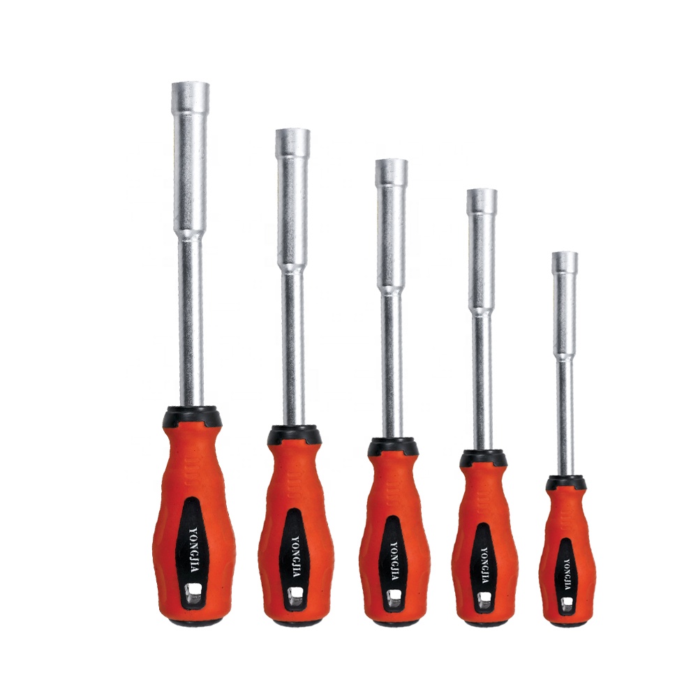 Nut Holder Hex Socket Head  Magnetic Tip Driver Allen Hex Bolt bar #2201NH 80mm Nut Socket Screwdriver