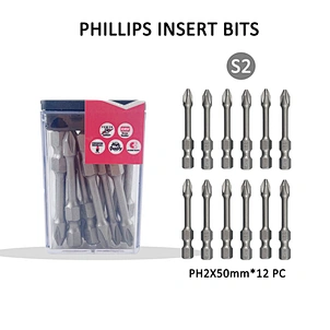 PH2X50
insert screwdriver bit
Screwdriver Bit