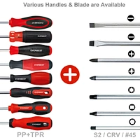 Strong magnetic screwdriver set
PP TPR handle Heavy Duty screwdriver for home use
Factory quality Custom Logo Screw driver flat PH Hex Torx comfortable Hand Repair Tool Torque Professional screwdriver set