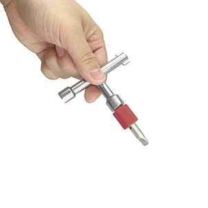 multi function screwdriver tool kit
Multifunctional Die-cast Zinc Cross Radiator Key
Plumbers Multi Tool 4 Way Gas Electric