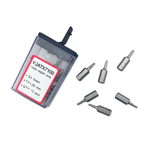S2 screwdriver bits
Torx screwdriver bit
magnetic bits