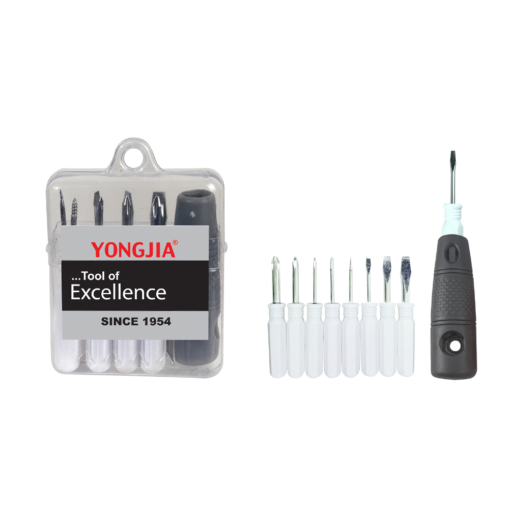 Multi-function Set Magnetic AWL Head Mini Screwdriver Tool Kit Screwdriver Set 8pcs Precision Screw Driver Set