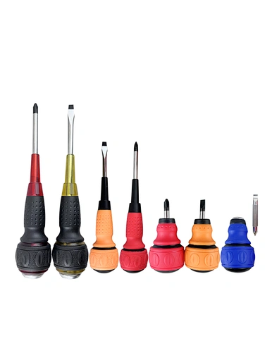 Through-tang stubby screw driver Ball Grip torque screwdriver
Dual color Handle high quality Through-tang stubby screw driver Ball Grip torque screwdriver
#2204 Screwdriver 2-in-1 Dual color Handle high quality Through-tang stubby screw driver Ball Grip t