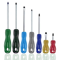 Magnetic Square Screwdriver
PP handle  Magnetic Square Screwdriver
Factory quality power screw PH HEX TORX drivers repair tool Screw driver PP handle torque Magnetic screwdriver tool set