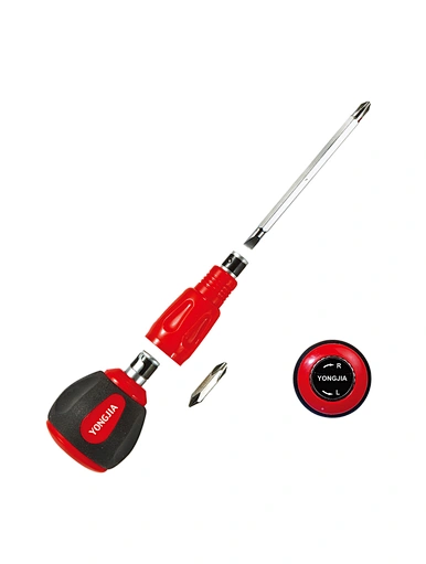 multi-fuctional rachet Screwdriver
stubby screwdriver
Multifunction Rachet Screwdriver comfortable ball stubby handle screwdriver set tool Magnetic Interchangeable 4-in-1 Rache