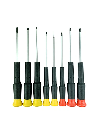 8pcs Precision Screwdriver Set
PH00 PH0 PH1 and slotted small for phone tool 8pcs Precision Screwdriver Set
#8800-8 screw driver set soft comfortable handle PH00 PH0 PH1 and slotted small for phone tool 8pcs Precision Screwdriver Set