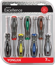 hex socket screwdriver
Nut Socket Screwdriver
magnetic hex nut screwdriver