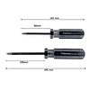 PH Dual color crystal Plastic handle screwdriver
Round blade Alloy steel PH Dual color crystal Plastic handle screwdriver
Cross Phillips Screw driver screwdriver set tools Round blade Alloy steel PH Dual color crystal Plastic handle screwdriver