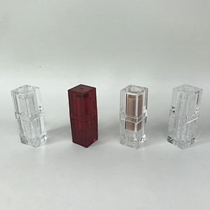 Square Clear Empty Lipstick Tubes