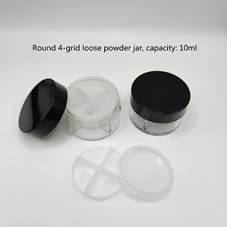 4 colors loose powder case