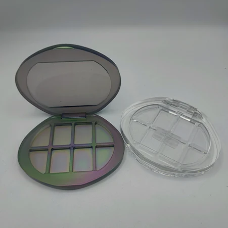 Transparent eye shadow box