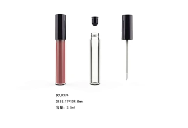 lip gloss tubes with big brush big wand