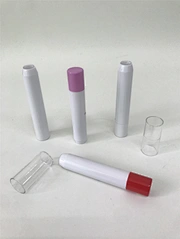 empty lip balm tube