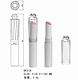 2ml Round Lipstick Tube