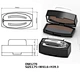 Eyebrow powder case