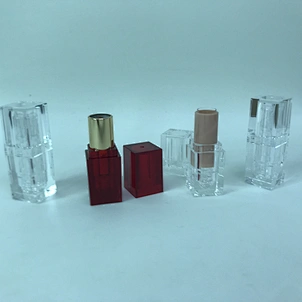 Square Clear Empty Lipstick Tubes
