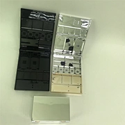 square compact powder packaging