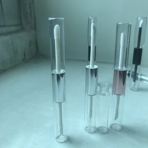 2 in 1 lipgloss tube