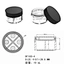4 colors loose powder case