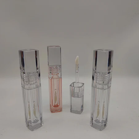 clear lipgloss tube