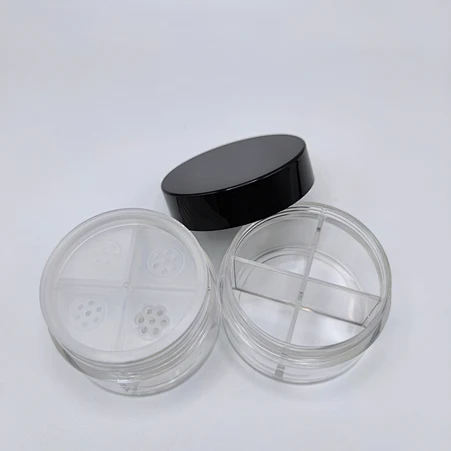 Round Loose Powder Jar