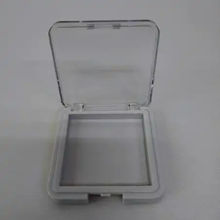 square compact powder case
