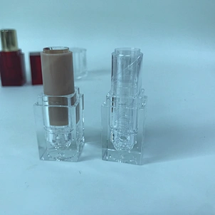 Square Clear Empty Lipstick Tubes