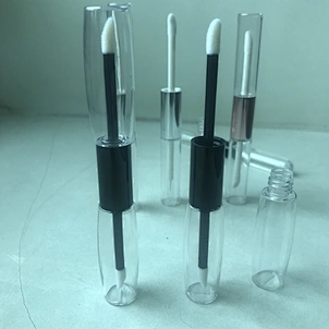 2 in 1 lip gloss tube
