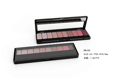 Eye shadow container with mirror