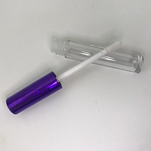 Plastic lip gloss tubes
