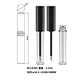 empty lipgloss tubes