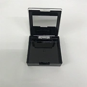 Double layer square empty compact powder case