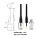 custom eye pencil container
