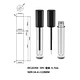 Plastic lip gloss tubes