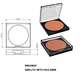 Square Compact Powder Containers