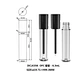 Big Foot Clear Lipgloss Tube