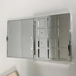 Luxury compact powder case