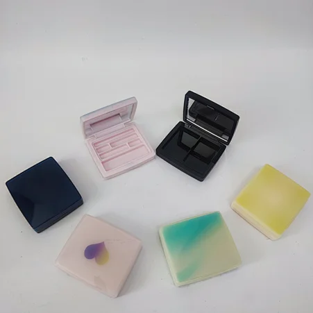 magnetic square eye shadow holder case