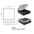 Transparent Eye Shadow Case