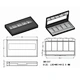 10 pan  eyeshadow palette box