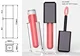 plastic square lip gloss tube