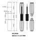 Custom Empty Lipgloss Tubes