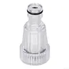 Hot Sale Clear High Pressure Washer Water Inlet Filter For Garden Cleaners Hoses